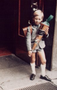 Einschulung Michael 1968