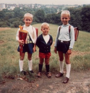 Einschulung Susi 1969