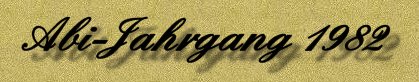 Abi-Jahrgang 1982